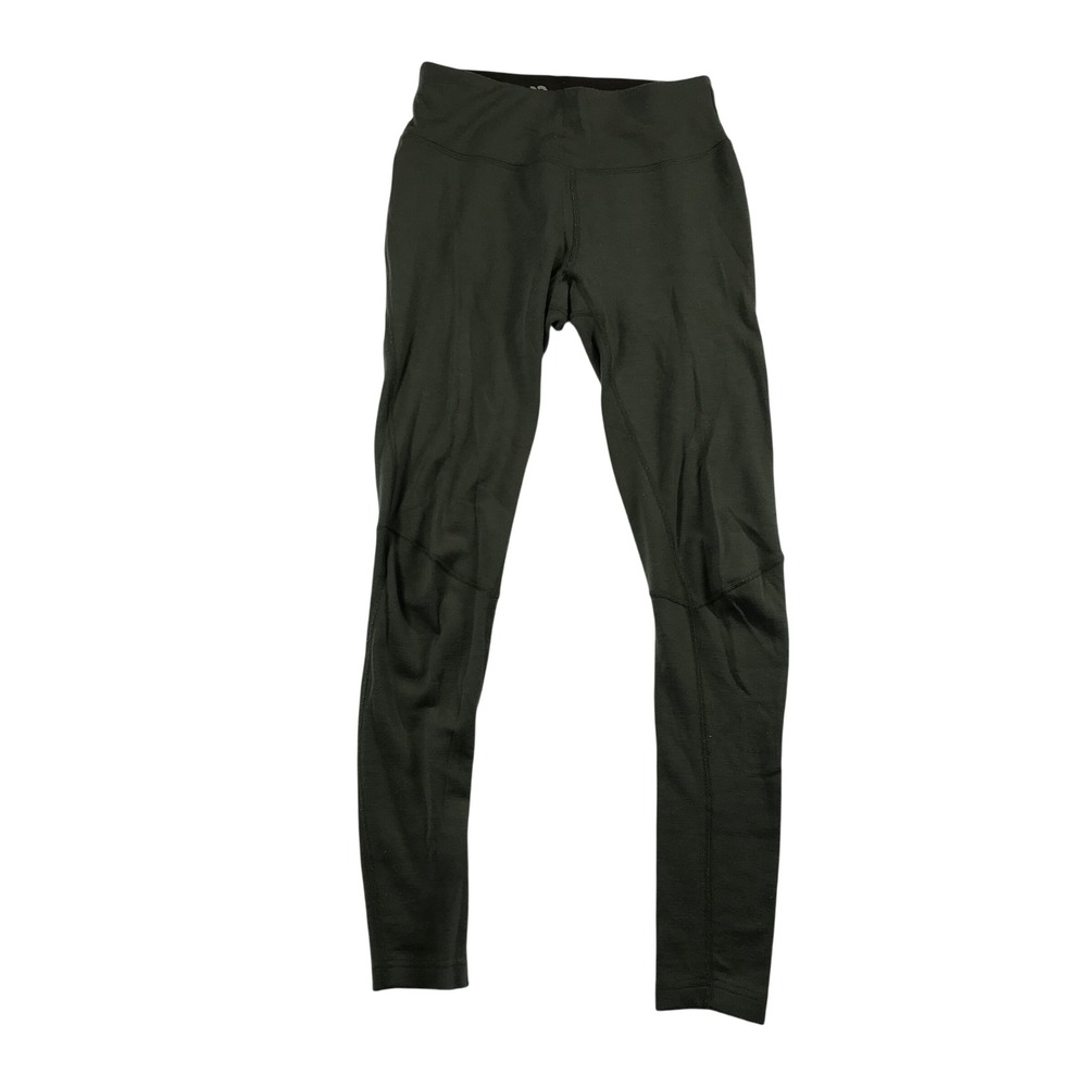 First Lite Kiln Midweight 250 Merino-X Base Layer Leggings Womens XS Olive Green